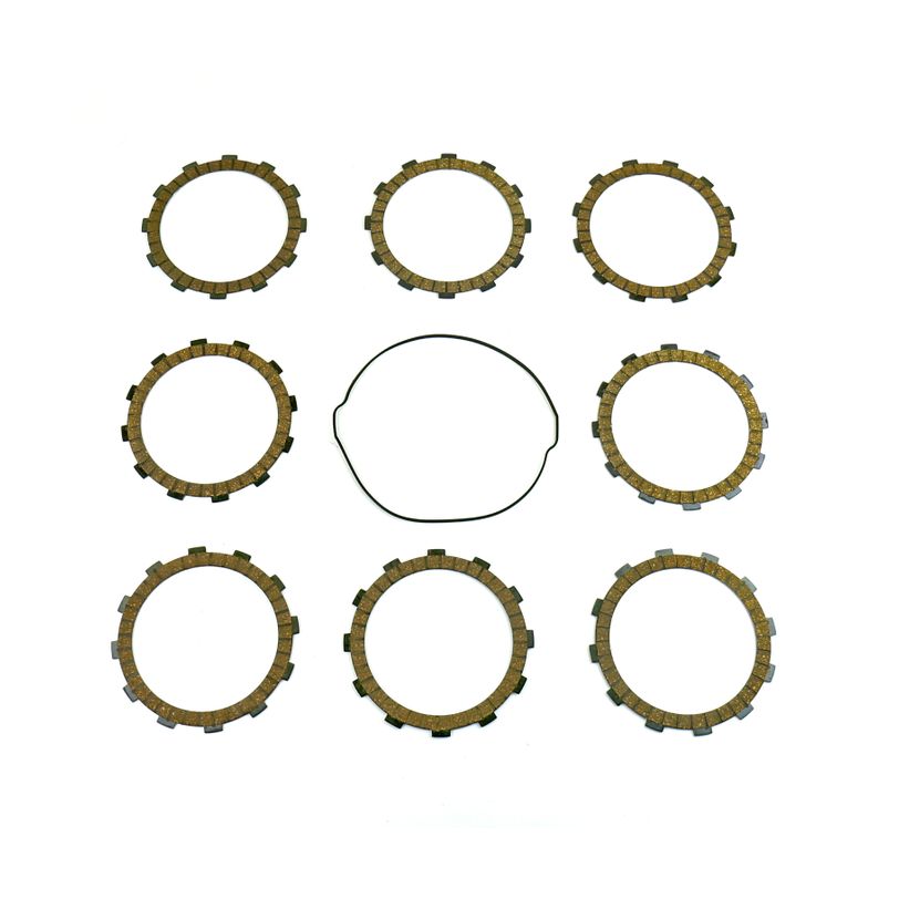 Friction Plates Kit with Clutch Cover Gasket