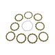 Friction Plates Kit with Clutch Cover Gasket