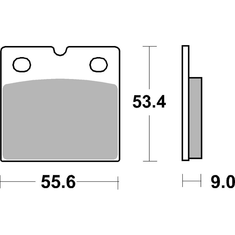 Front Supersport Sintered Brake Pads