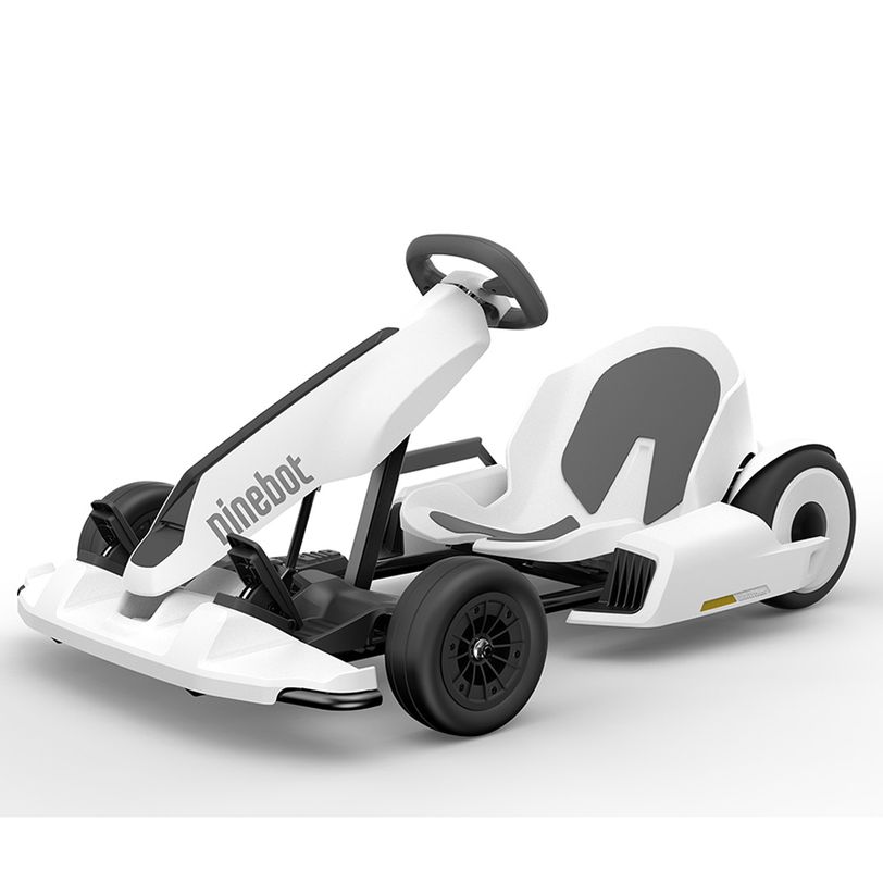 Go Kart Elettrico Pieghevole 12V Per Bambini 3-5 Anni – Rosa/Bianco/Rosso – Sedile Regolabile
