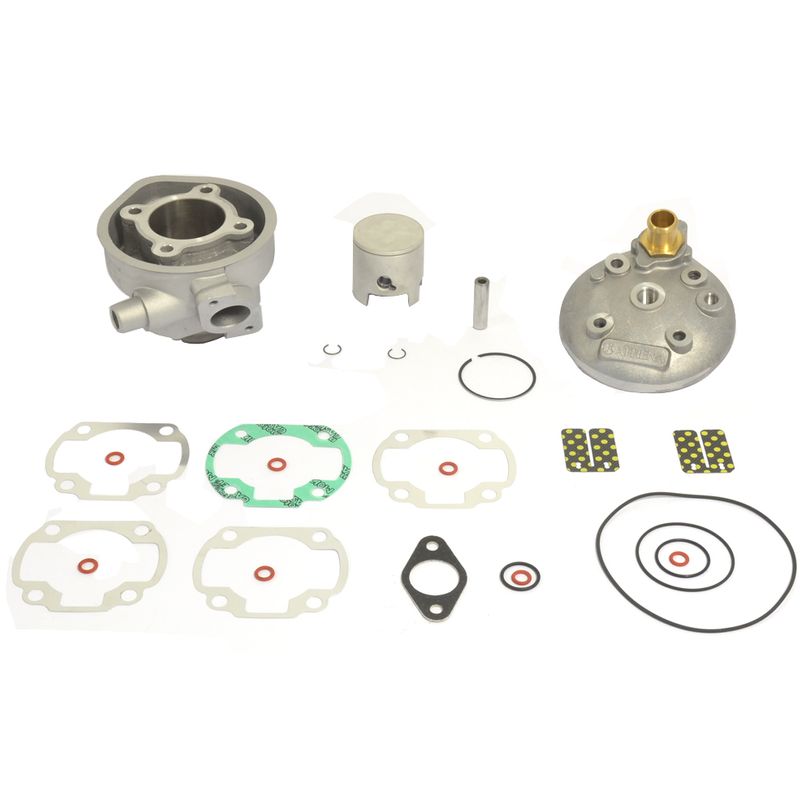 Gruppo Termico Big Bore Con Testata Ø 47,6 mm, 70 cc, Spinotto Ø 10 mm, Pistone Con Testa Piatta