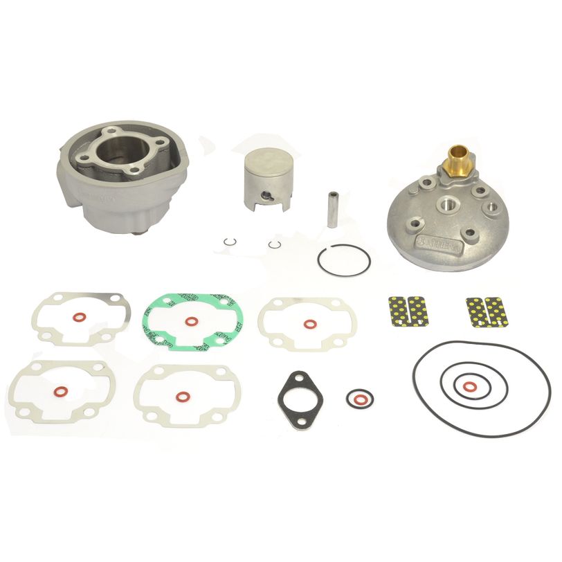 Gruppo Termico Big Bore Con Testata Ø 47,6 mm, 70 cc, Spinotto Ø 10 mm, Pistone Con Testa Piatta