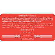Guarnizione Testata Racing MLS spessore 1,5 mm Ø 97 mm con Gas Stopper