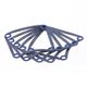 Inspection Cover Gasket, thickness 0.062" with Silicone Beading - Set of 5 pcs