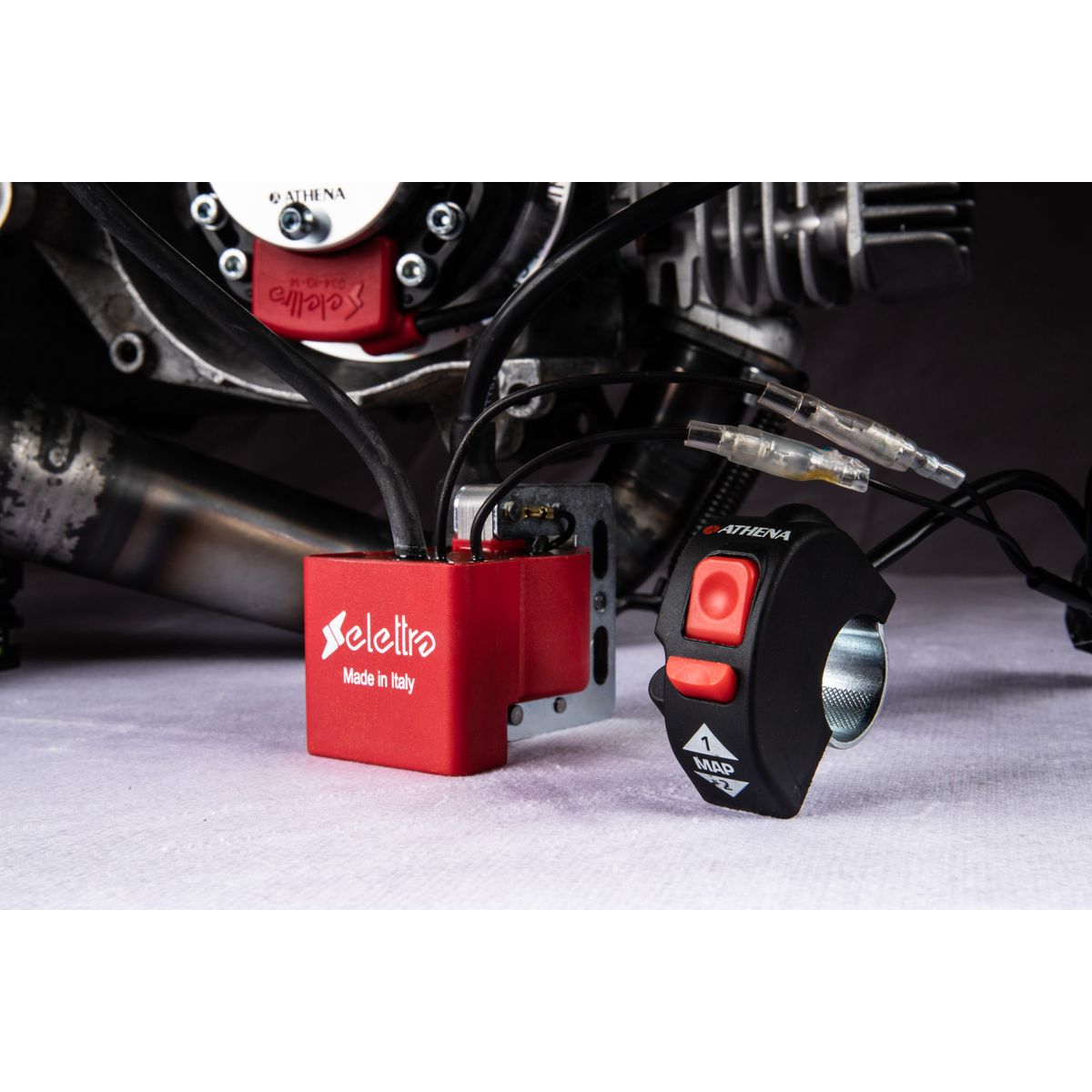 Internal Rotor Ignition Kit with 2 Maps ECU Athena