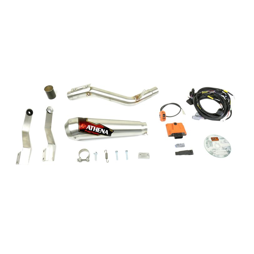 Kit Stage1: ECU Power e Scarico Completo