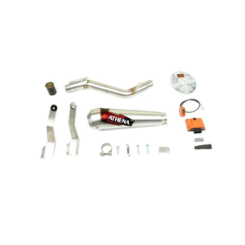 Kit Stage1: Power ECU and Complete Exhaust System