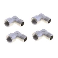 L-shape MF nickel-plated brass fitting