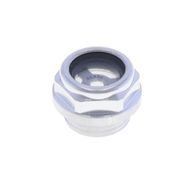 LEVELTECH aluminum and glass level sight window for high temperatures with reduced hexagon key
