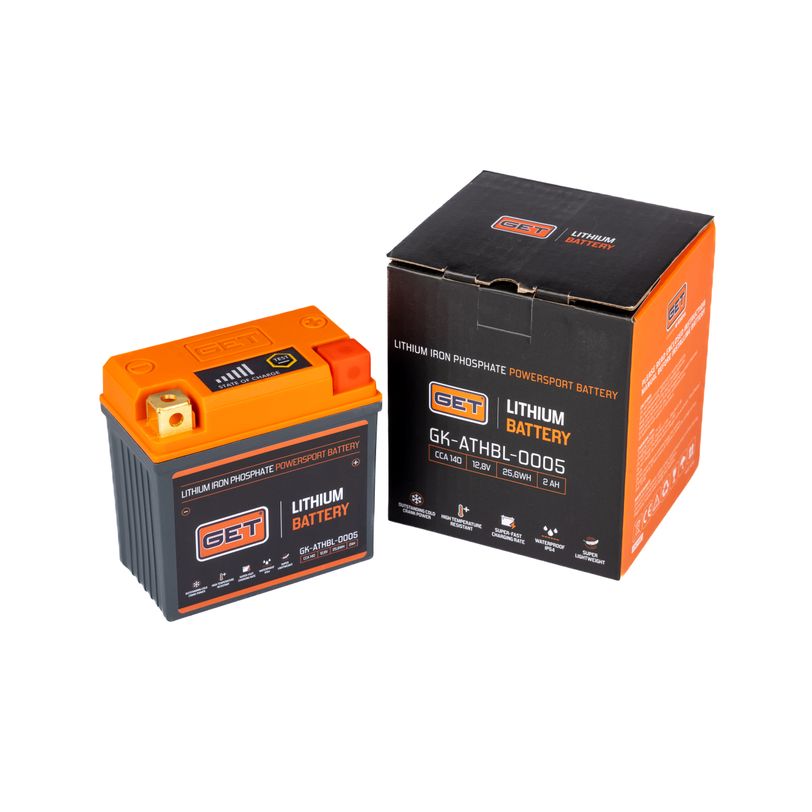 Lithium Battery for Dirt Bikes 2 Ah - 140 A CCA