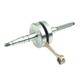 Long Stroke Racing Crankshaft, Pin Ø 12 mm