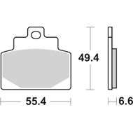 Maxi Scooter Sintered Brake Pads
