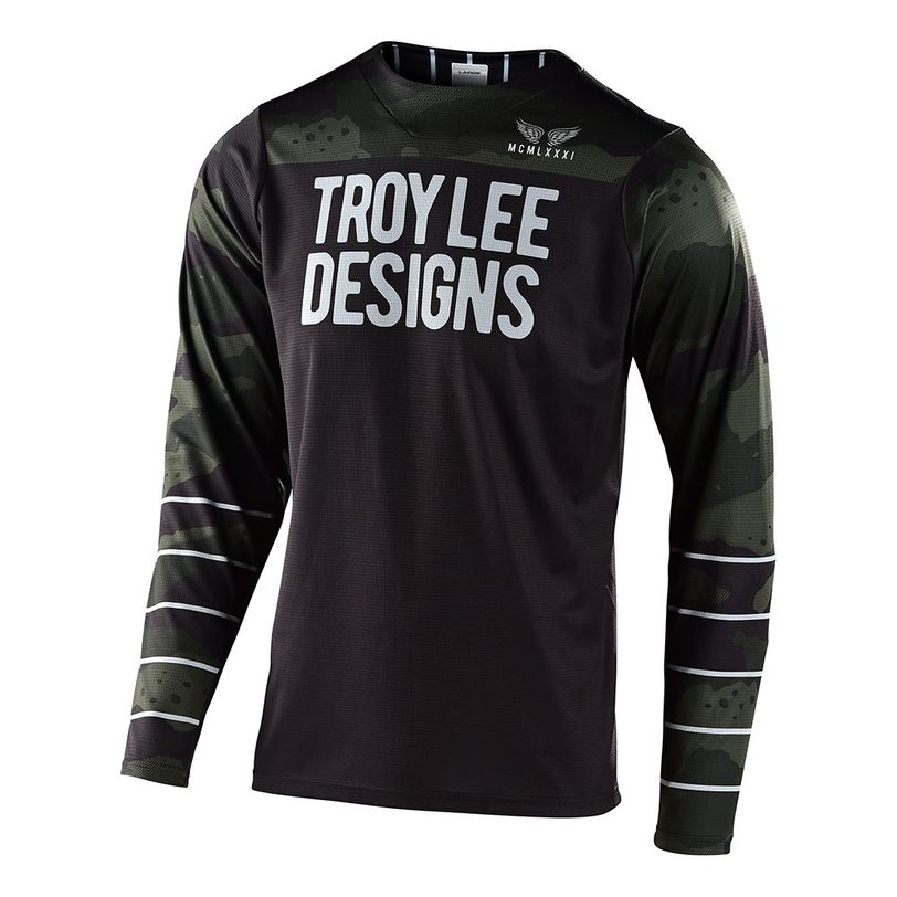 MTB jersey TLD Skyline Pinstripe lightweight with long sleeves | Athena