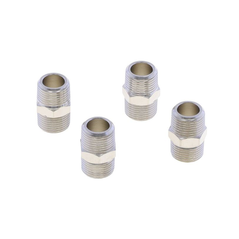 Nickel plated brass MM nipple