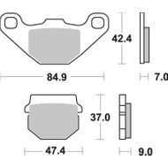 Off-Road Sintered Brake Pads