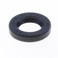Oil Seal with Rubber Exterior 12x21x4 mm in NBR with one Seal-lip and Spring