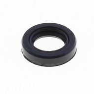 Oil Seal with Rubber Exterior 14x22x5 mm in NBR with one Seal-lip, one Dust Lip and Spring