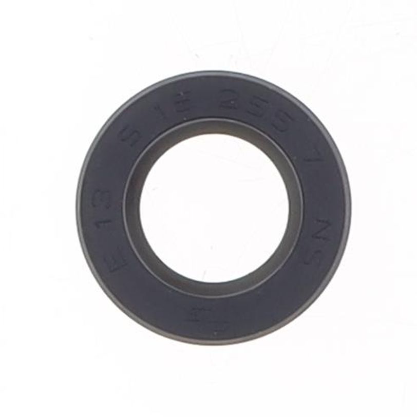Oil Seal with Rubber Exterior 15x25,5x7 mm in NBR with one Seal-lip and Spring