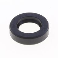Oil Seal with Rubber Exterior 15x25,5x7 mm in NBR with one Seal-lip and Spring