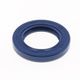 Oil Seal with Rubber Exterior 30x47x7 mm in NBR with one Seal-lip, one Dust Lip and Spring