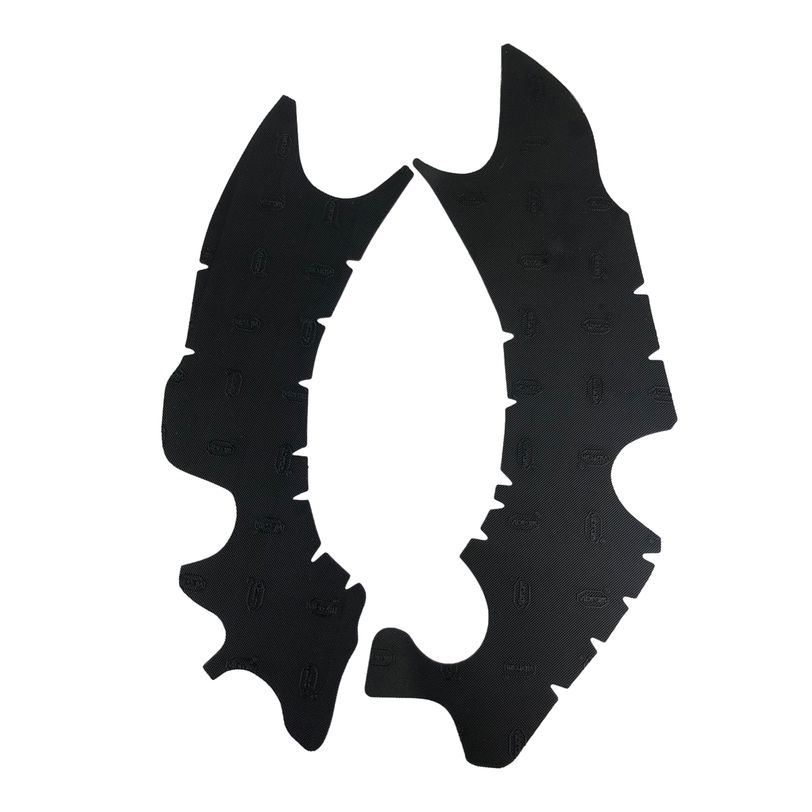 Paratelaio in gomma per Off-Road Nero