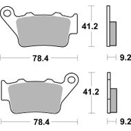 Pastillas de freno Off-Road sinterizadas