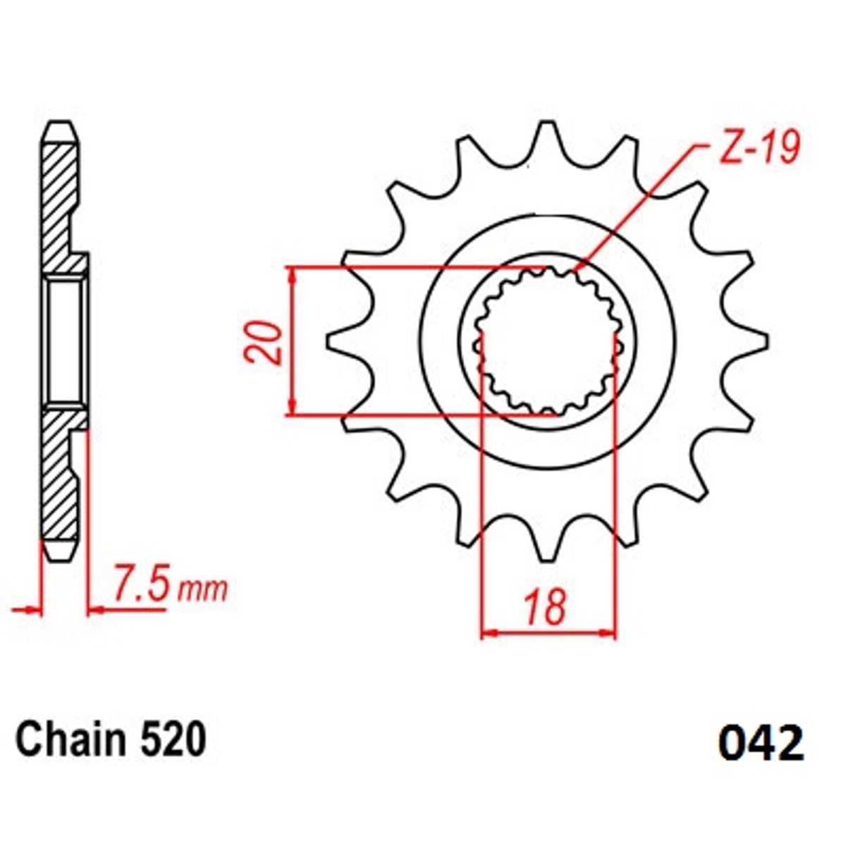 Sourcing Map Pignone M1 Mod1 Set Di Ingranaggi Da 5 Mm Albero 13T 15T 17T 19T - Foto 9