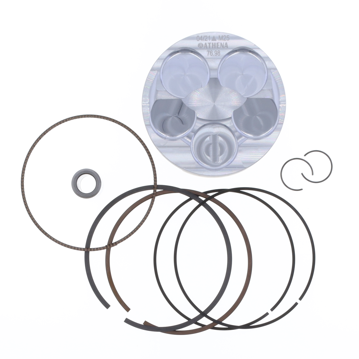 Anelli Pistone 4x Set 71mm Compatibile Con Coleottero A1 A3 - Foto 6