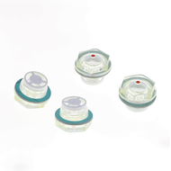 Plastic oil sight window kit with flat fiber seal G 3/4" - MOD.38M