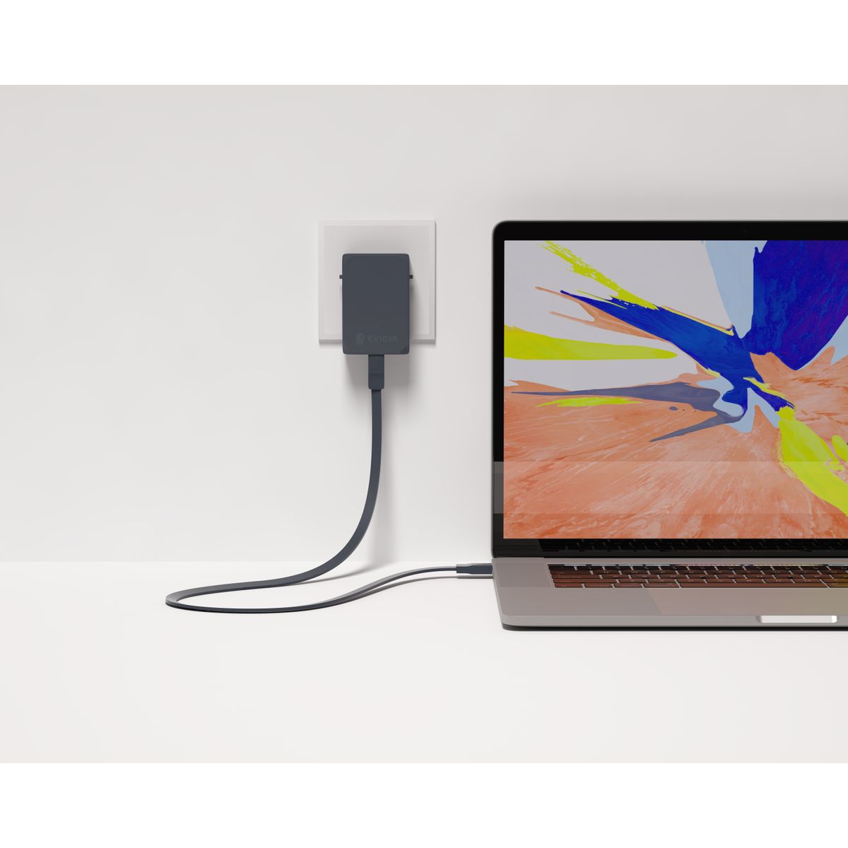 Practical, Powerful and Compact 65W PD Charger with USBC Cable and