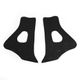Rubber Vibram Frame Protectors Black Honda
