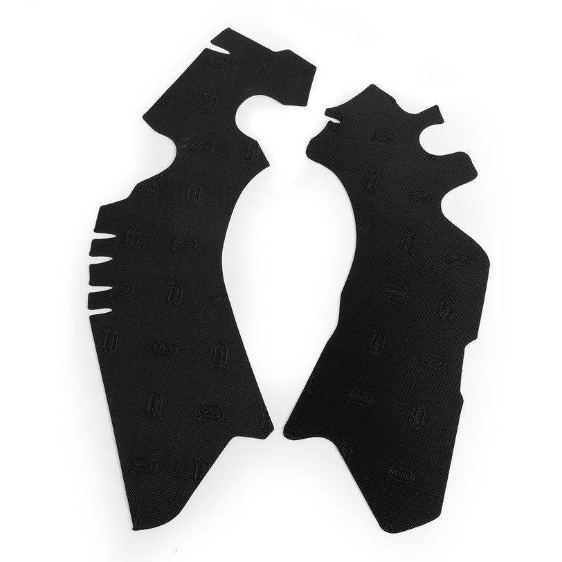Rubber Vibram Frame Protectors Black Suzuki