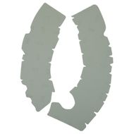 Rubber Vibram Frame Protectors Grey Suzuki
