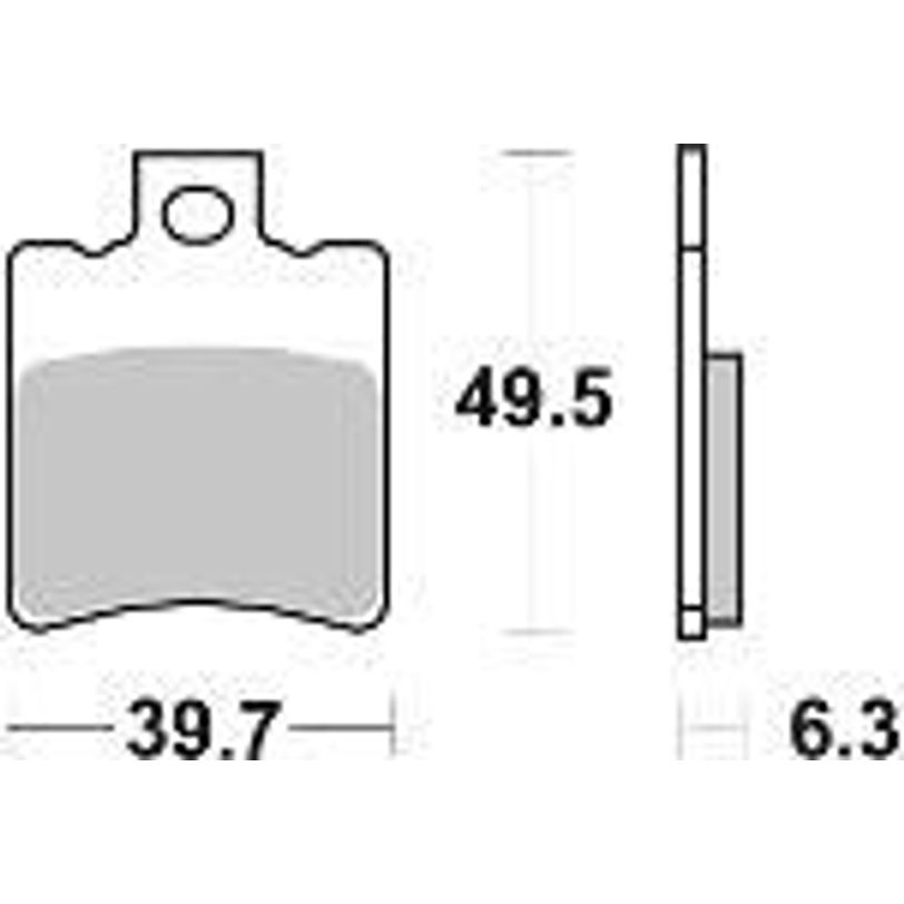 Scooter Organic Brake Pads