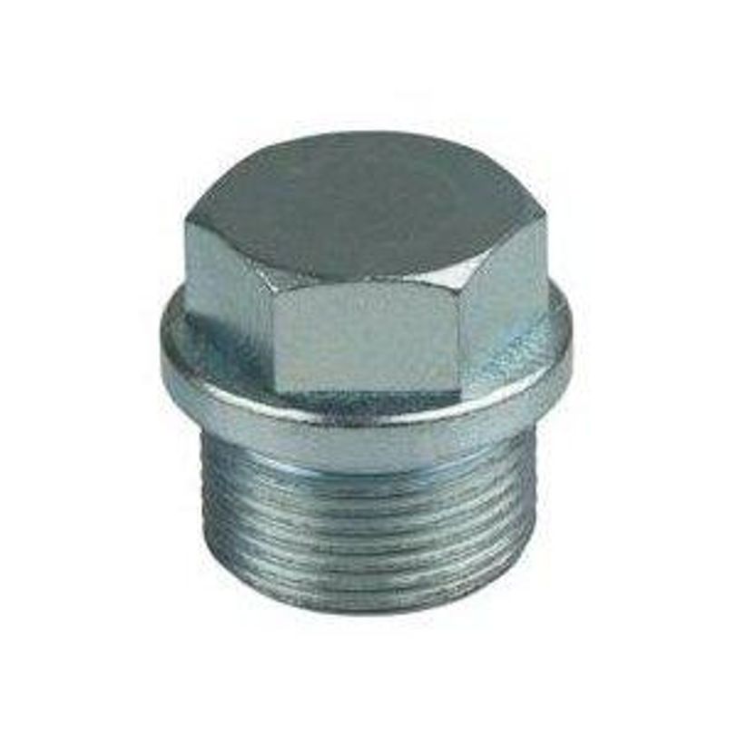 Screw plug with milled hexagon head, according to DIN 910