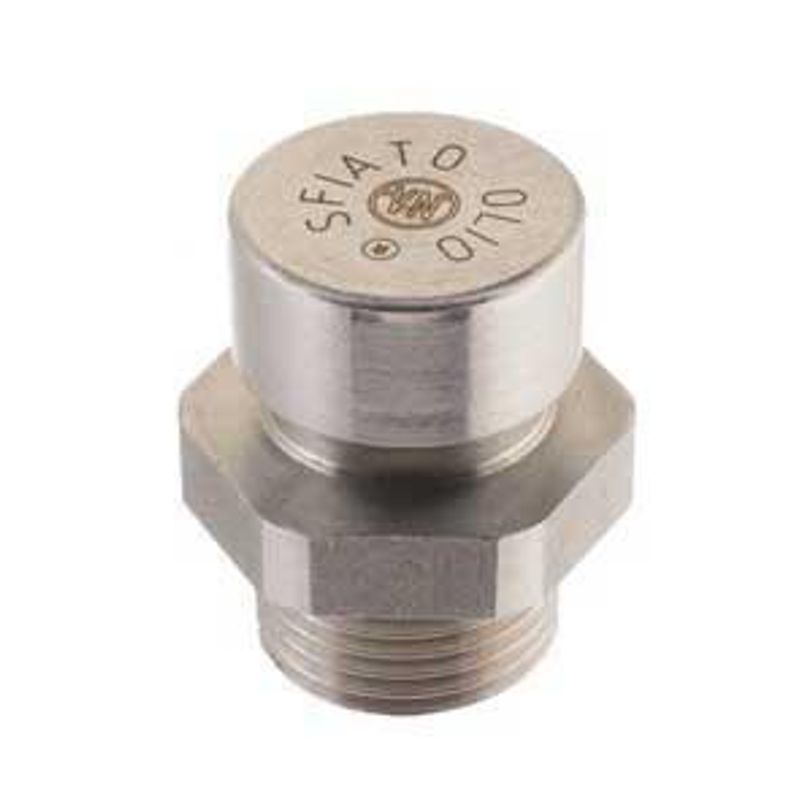Sfiato in acciaio inox con labirinto e filtro
