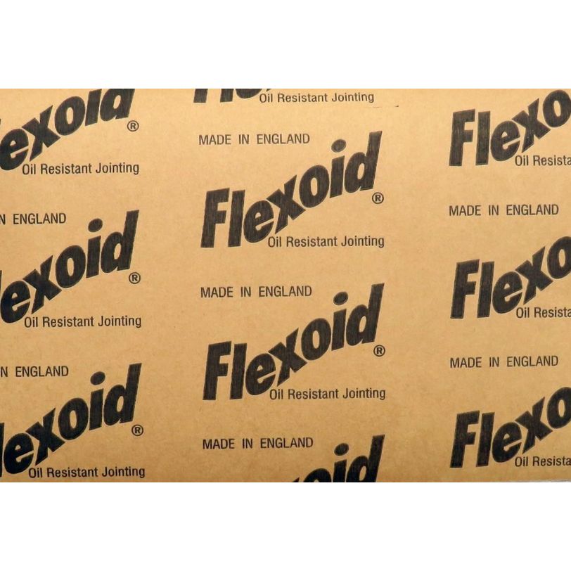 Sheets 500x500 mm of raw material FLEXOID for gaskets, th. 0,2 mm