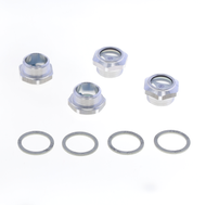 Sight Glass made of aluminium alloy with glass window kit G 1/2" - MOD.38D