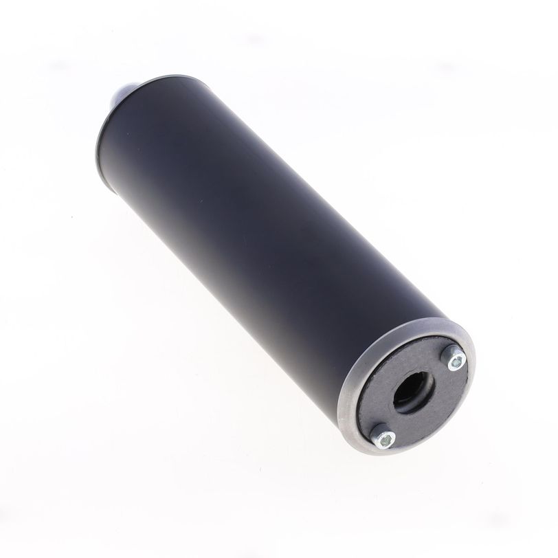 Silenziatore in Alluminio Nero ø70mm x 250mm