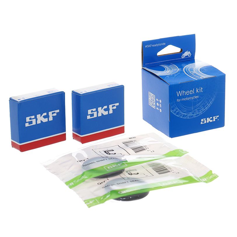 Skf Front or Rear Wheel Seal and Bearing Kit Oem Compatible Bmw Ktm Husqvarna Gas Gas Sherco (check Vehicle Application)