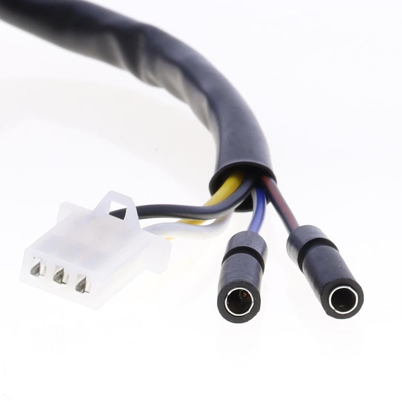 Statore, 1 Connettore da 3 pin + 2 Cavi