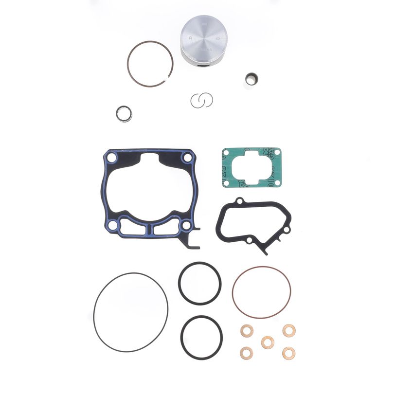 Top End Piston Kit: Pistón fundido 2TØ 53,95 mm + Juntas parte alta