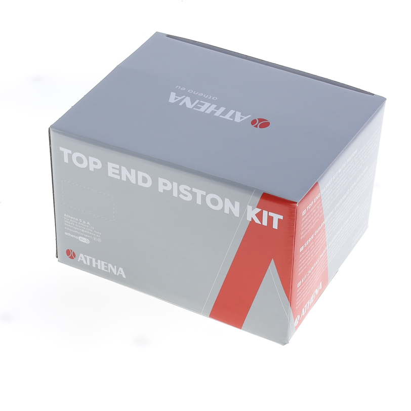Top End Piston Kit: Pistón fundido 2TØ 53,95 mm + Juntas parte alta